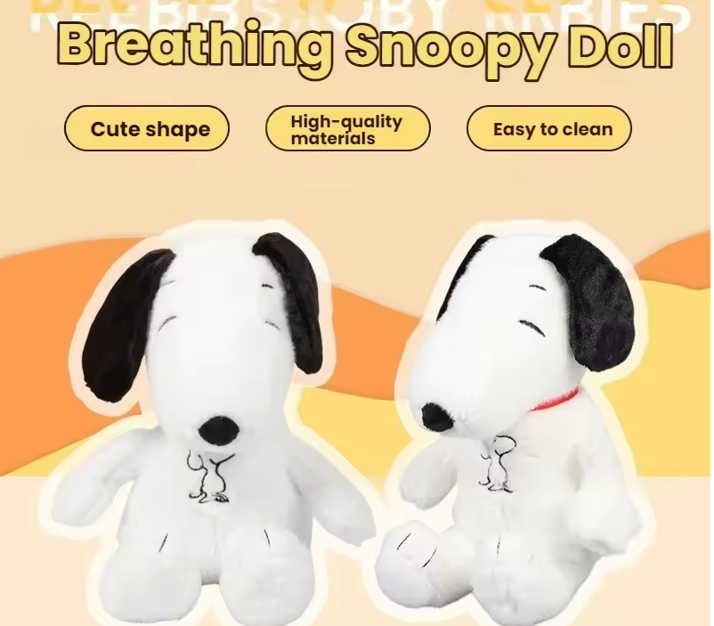 Snoopy Stress-Relief Push That Breathes
